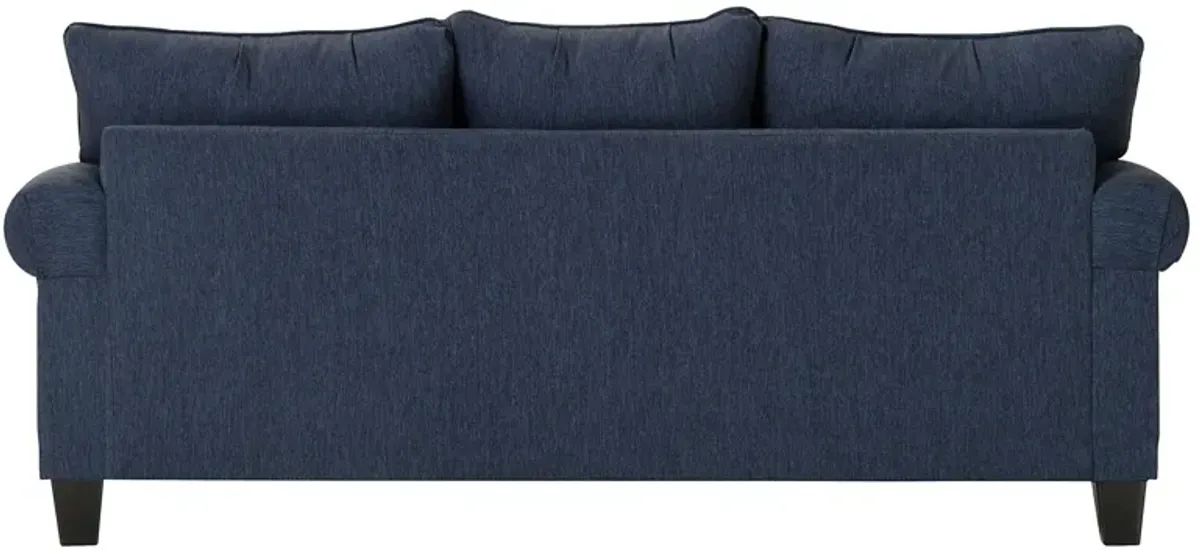 McKinley Queen Sleeper in Blue by Fusion Furniture