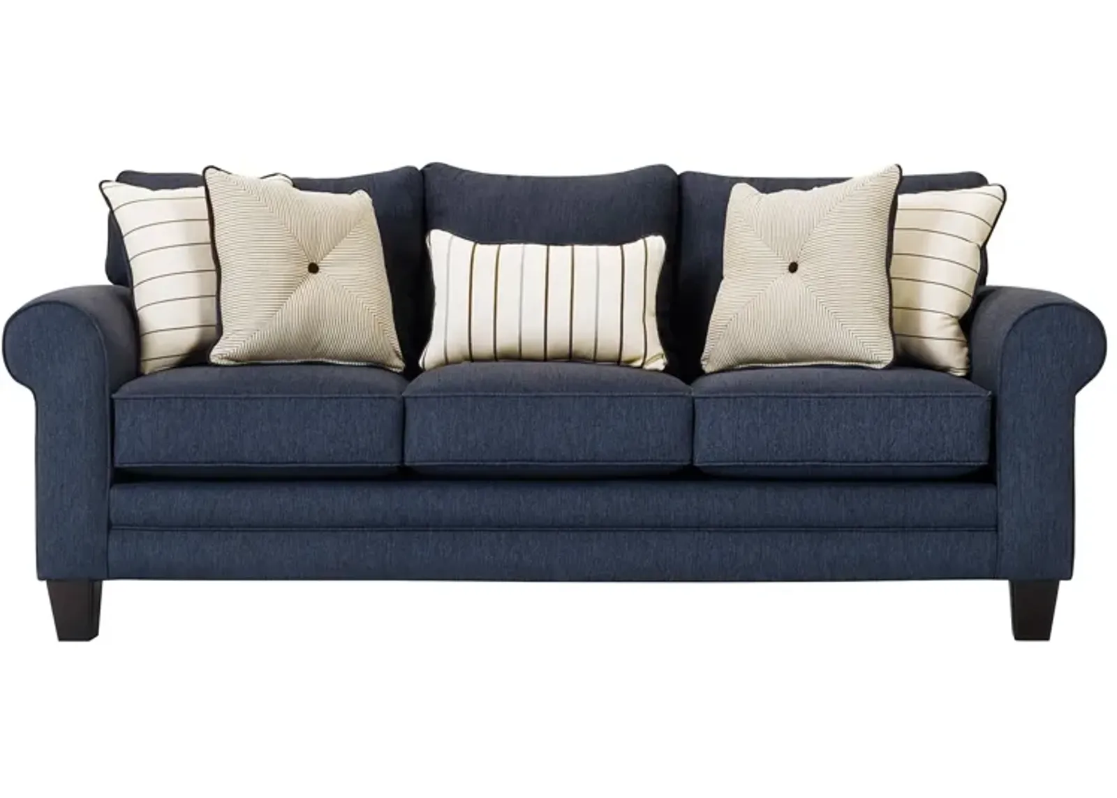 McKinley Queen Sleeper in Blue by Fusion Furniture