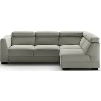 Halti Full XL Sectional Sleeper (LHF Loveseat + RHF Chaise) in Lens 700 by Luonto Furniture