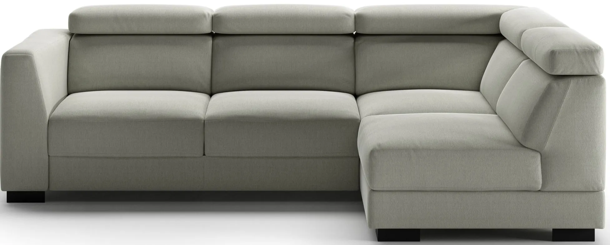 Halti Full XL Sectional Sleeper (LHF Loveseat + RHF Chaise) in Lens 700 by Luonto Furniture