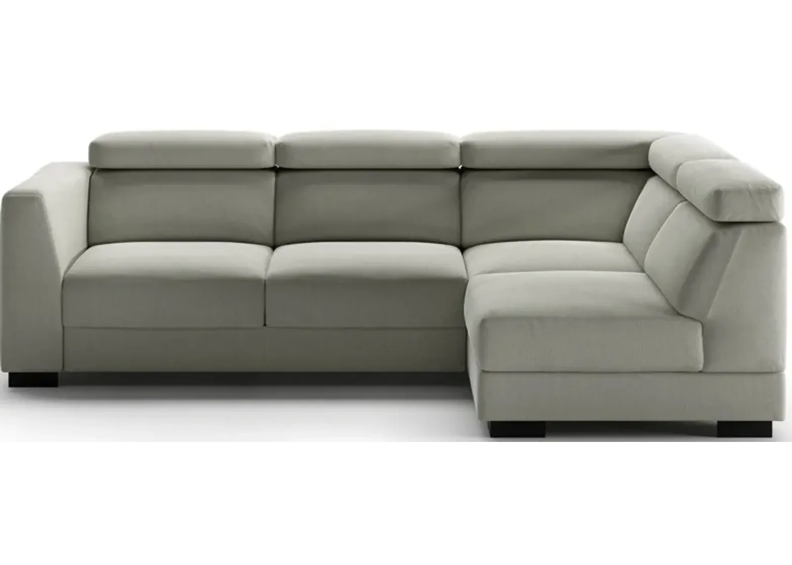 Halti Full XL Sectional Sleeper (LHF Loveseat + RHF Chaise) in Lens 700 by Luonto Furniture