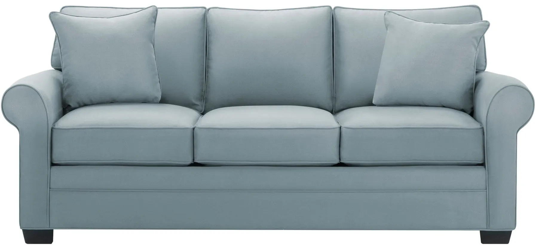 Glendora Queen Sleeper Sofa in Suede So Soft Hydra by H.M. Richards
