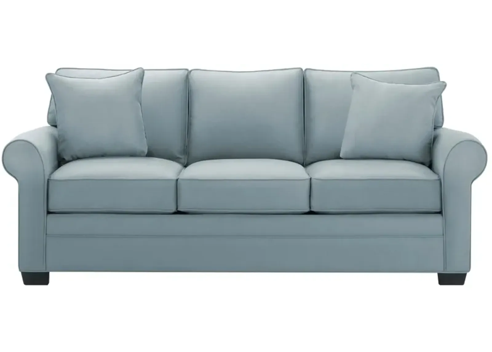 Glendora Queen Sleeper Sofa in Suede So Soft Hydra by H.M. Richards