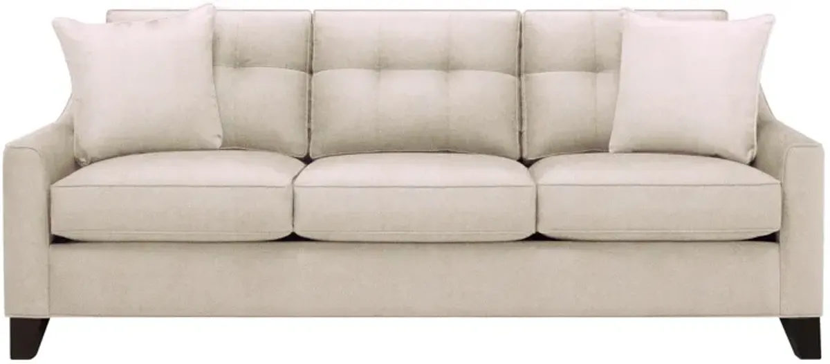 Carmine Queen Sleeper Sofa in Elliot Pebble by H.M. Richards