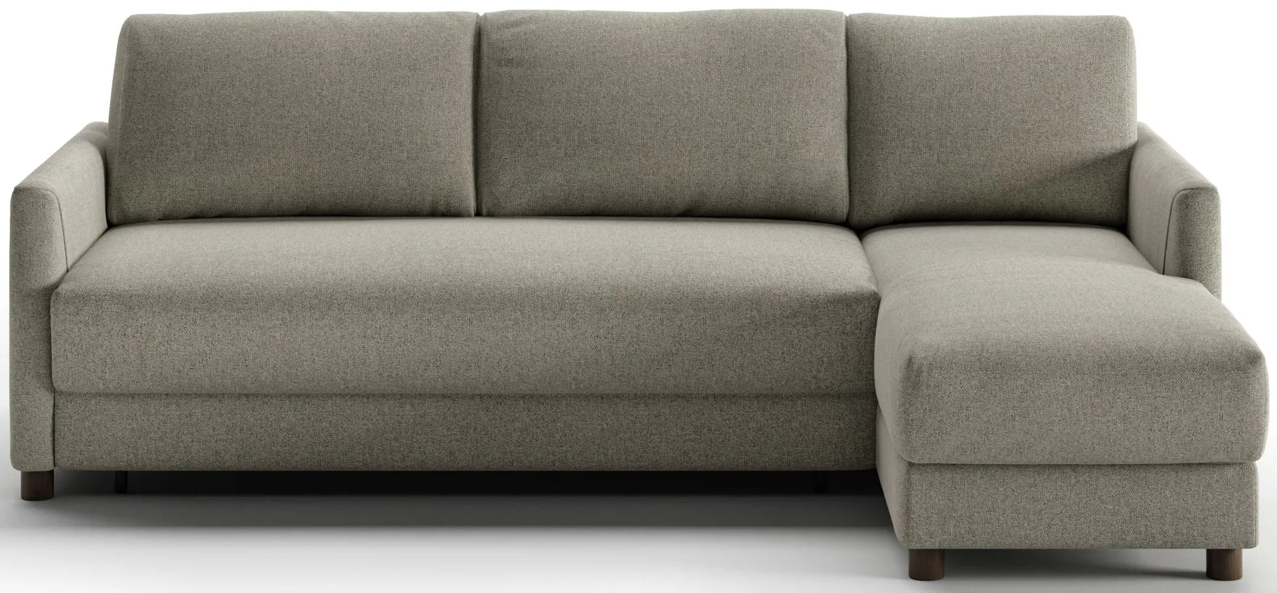 Pint Full XL Sectional Sleepr in Rene 03 by Luonto Furniture