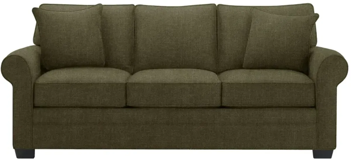 Glendora Queen Sleeper Sofa in Elliot Avocado by H.M. Richards