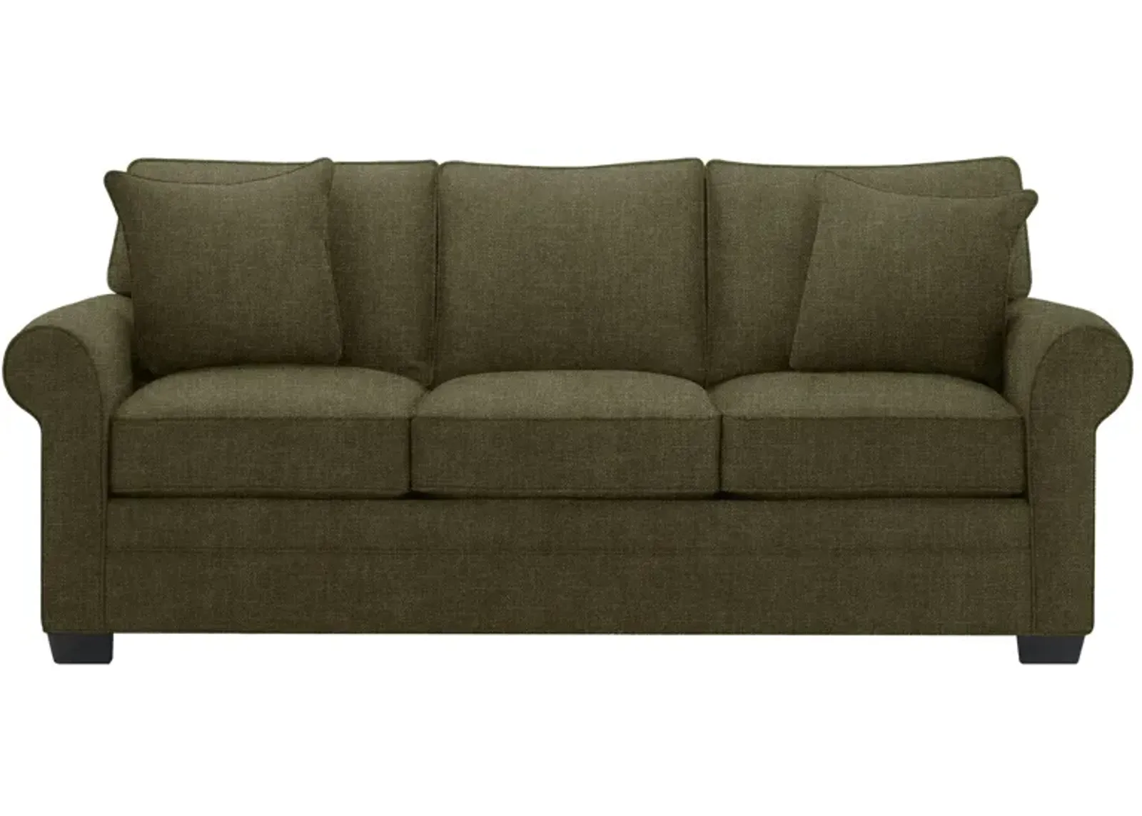 Glendora Queen Sleeper Sofa in Elliot Avocado by H.M. Richards