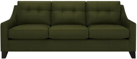 Carmine Queen Sleeper Sofa in Suede so Soft Pine by H.M. Richards