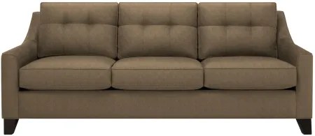 Carmine Queen Sleeper Sofa in Suede so Soft Mineral by H.M. Richards