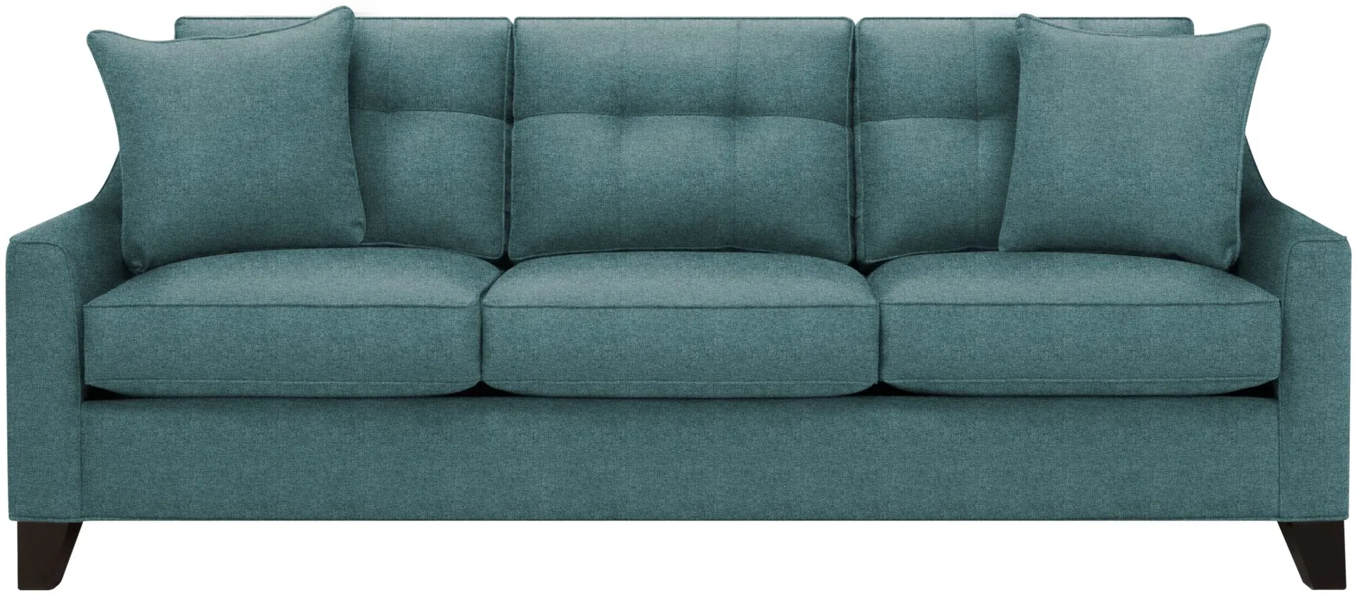 Carmine Queen Sleeper Sofa in Santa Rosa Turquoise by H.M. Richards