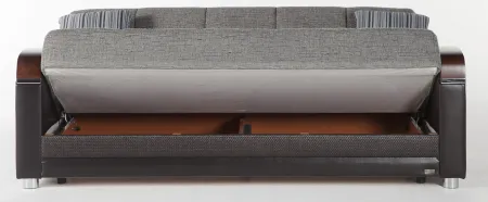 Kylian Sleeper Sofa in Gray by HUDSON GLOBAL MARKETING USA