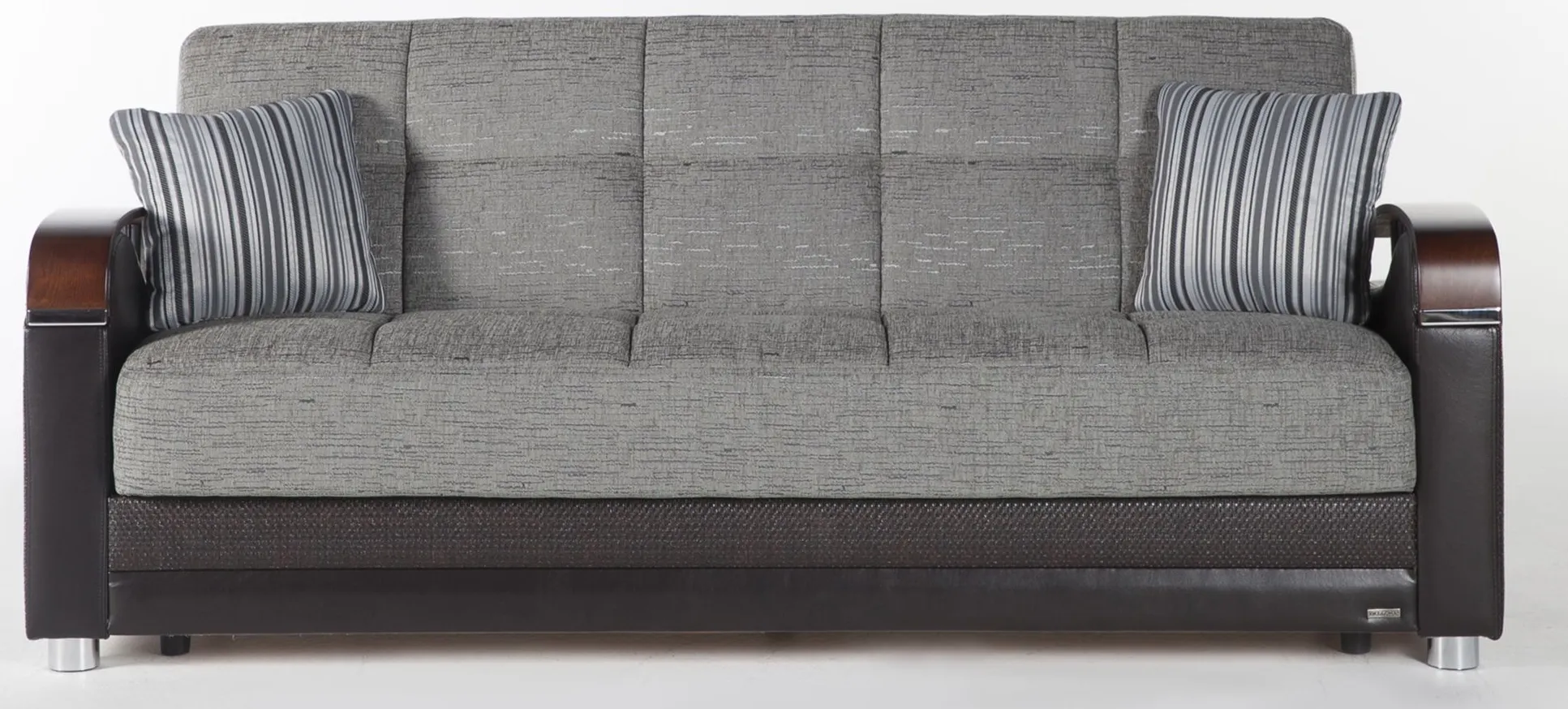 Kylian Sleeper Sofa in Gray by HUDSON GLOBAL MARKETING USA