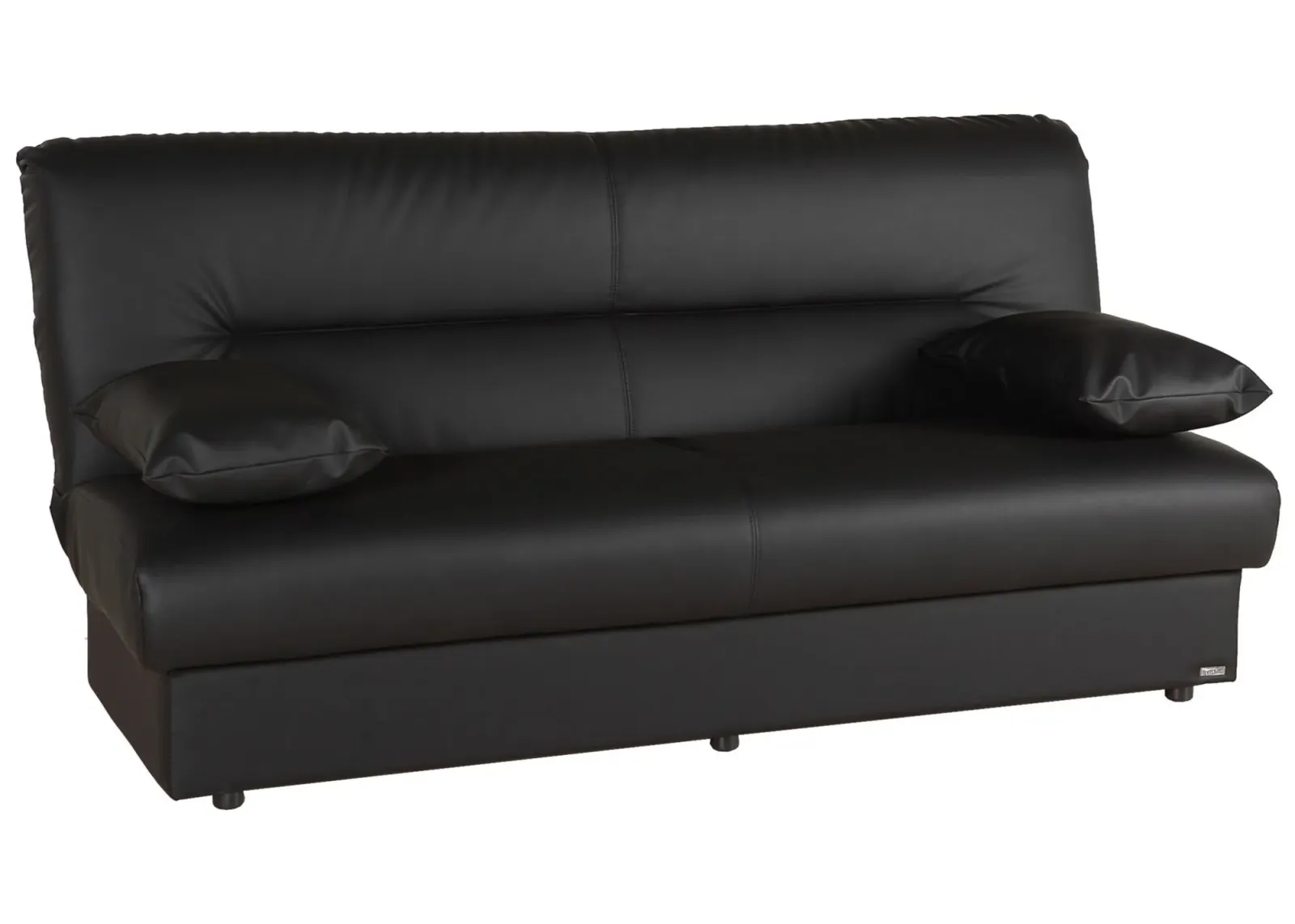 Oliver Sleeper Sofa in Black by HUDSON GLOBAL MARKETING USA