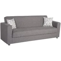 Gonzalo Sleeper Sofa in Gray by HUDSON GLOBAL MARKETING USA