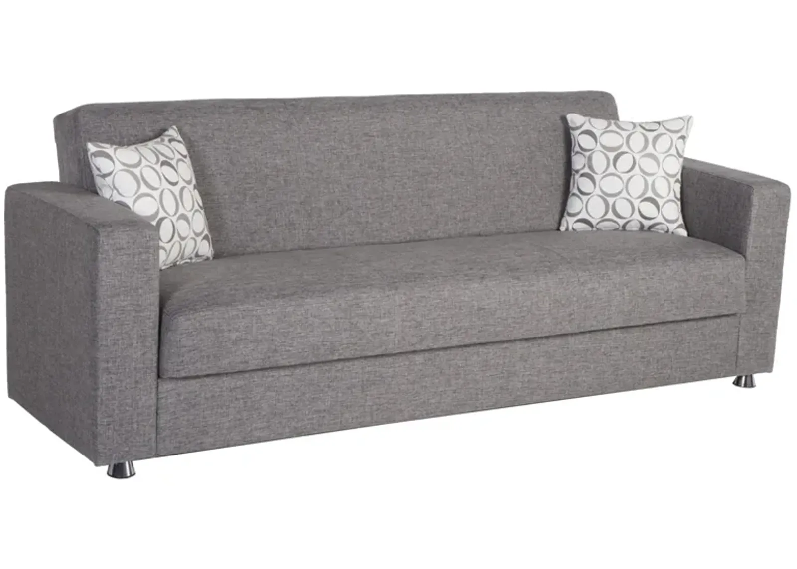 Gonzalo Sleeper Sofa in Gray by HUDSON GLOBAL MARKETING USA