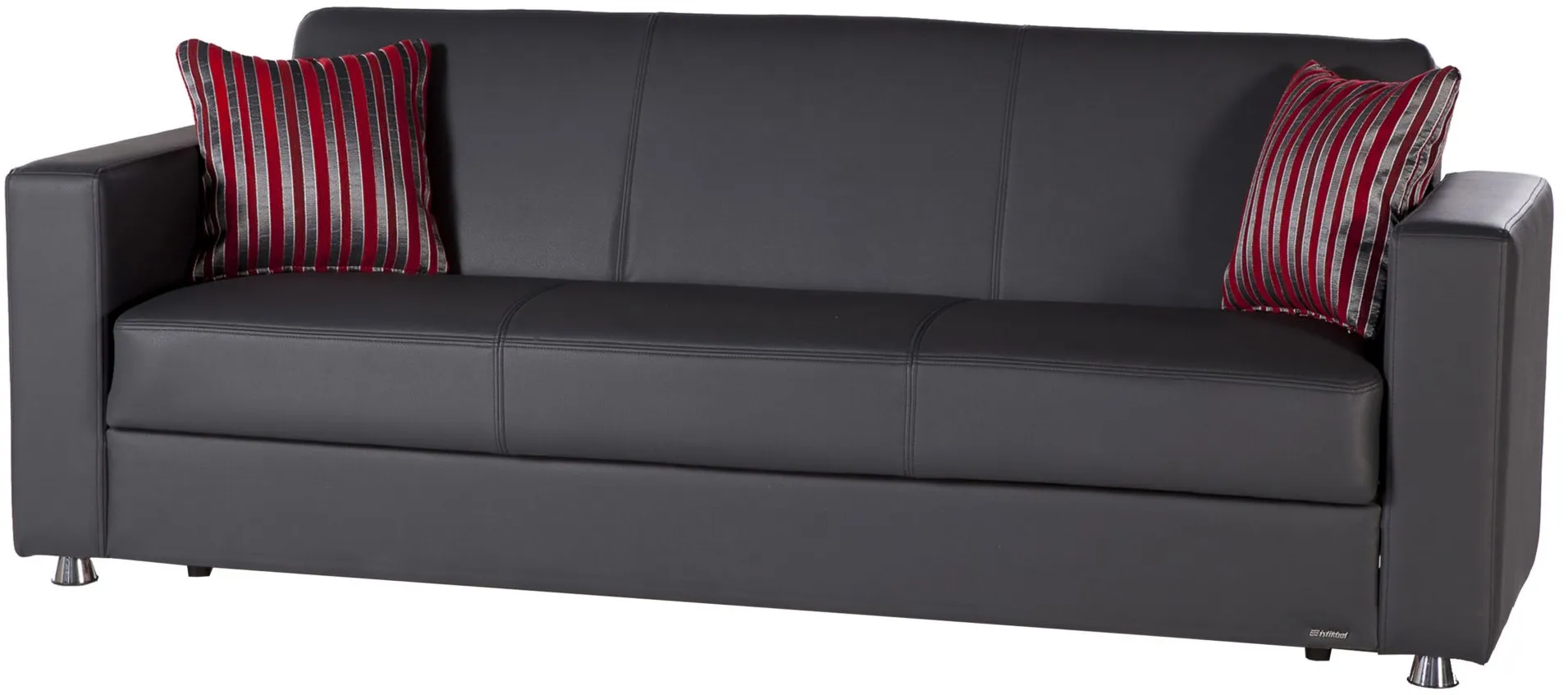 Gonzalo Sleeper Sofa in Dark Gray by HUDSON GLOBAL MARKETING USA