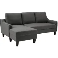 Morrisette 2-pc.. Left Arm Facing Sectional Sleeper Sofa in Gray by Ashley Furniture