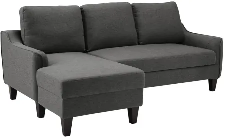 Morrisette 2-pc. Left Arm Facing Sectional Sleeper Sofa in Gray by Ashley Furniture