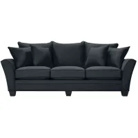 Briarwood Queen Plus Sleeper Sofa in Suede So Soft Midnight by H.M. Richards
