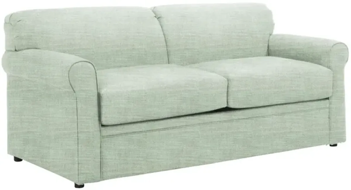 Luann Full Sleeper Sofa in Conversation Capri by Overnight Sofa.