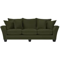 Briarwood Queen Plus Sleeper Sofa in Suede So Soft Pine/Khaki by H.M. Richards