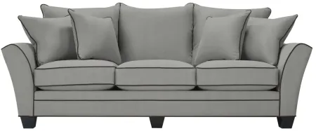 Briarwood Queen Plus Sleeper Sofa in Suede So Soft Platinum/Slate by H.M. Richards