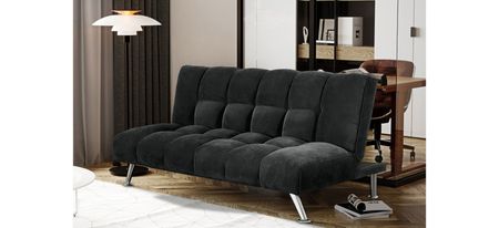 Wallace Klik Klak Sofa Bed in Marcella Black by Primo International