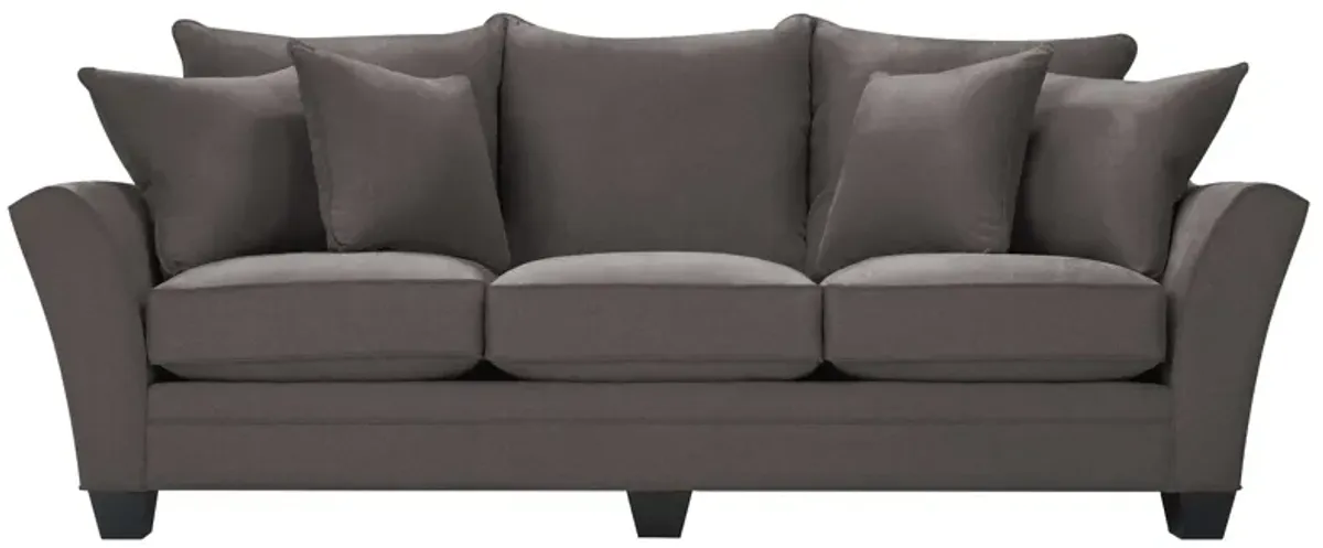 Briarwood Queen Plus Sleeper Sofa in Suede So Soft Slate by H.M. Richards