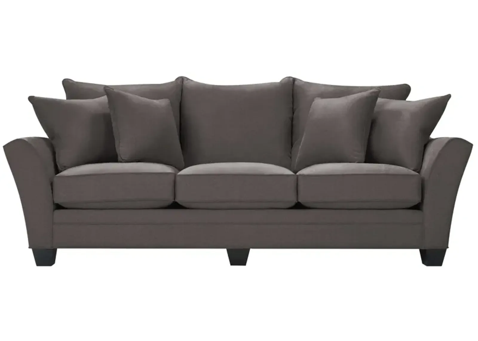 Briarwood Queen Plus Sleeper Sofa in Suede So Soft Slate by H.M. Richards