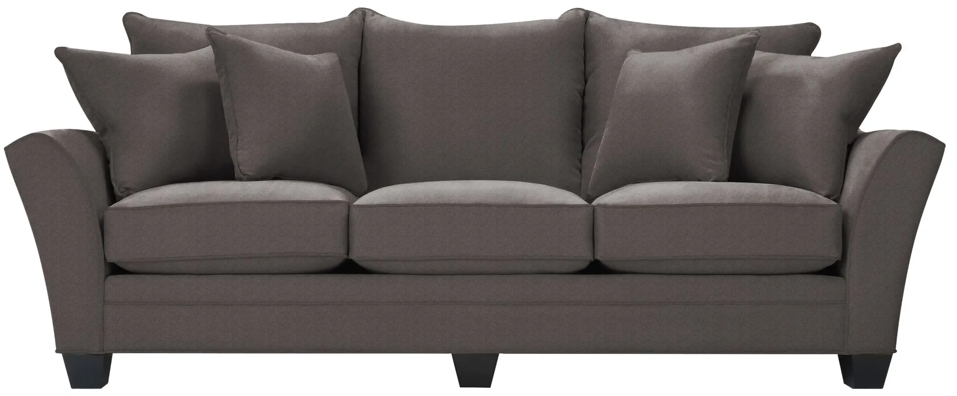 Briarwood Queen Plus Sleeper Sofa in Suede So Soft Slate by H.M. Richards