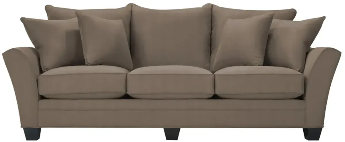 Briarwood Queen Plus Sleeper Sofa in Suede So Soft Mineral by H.M. Richards