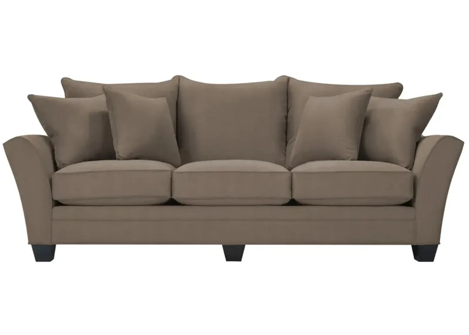 Briarwood Queen Plus Sleeper Sofa in Suede So Soft Mineral by H.M. Richards