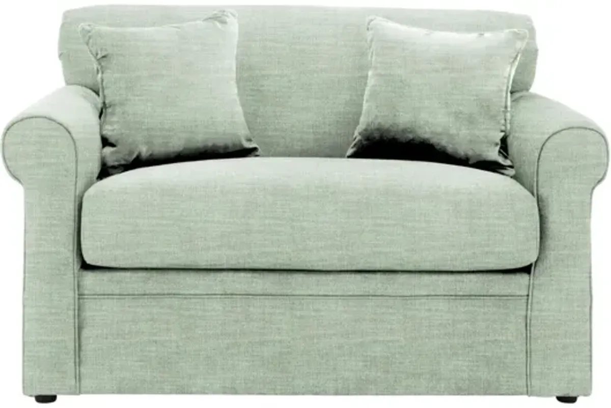 Luann Sleeper Sofa in Conversation Capri by Overnight Sofa.