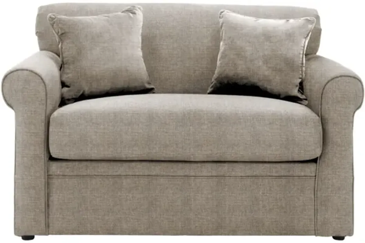 Luann Sleeper Sofa in Quinn Twilight by Overnight Sofa.