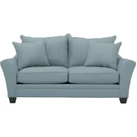 Briarwood Apartment Sleeper Sofa in Suede So Soft Hydra by H.M. Richards