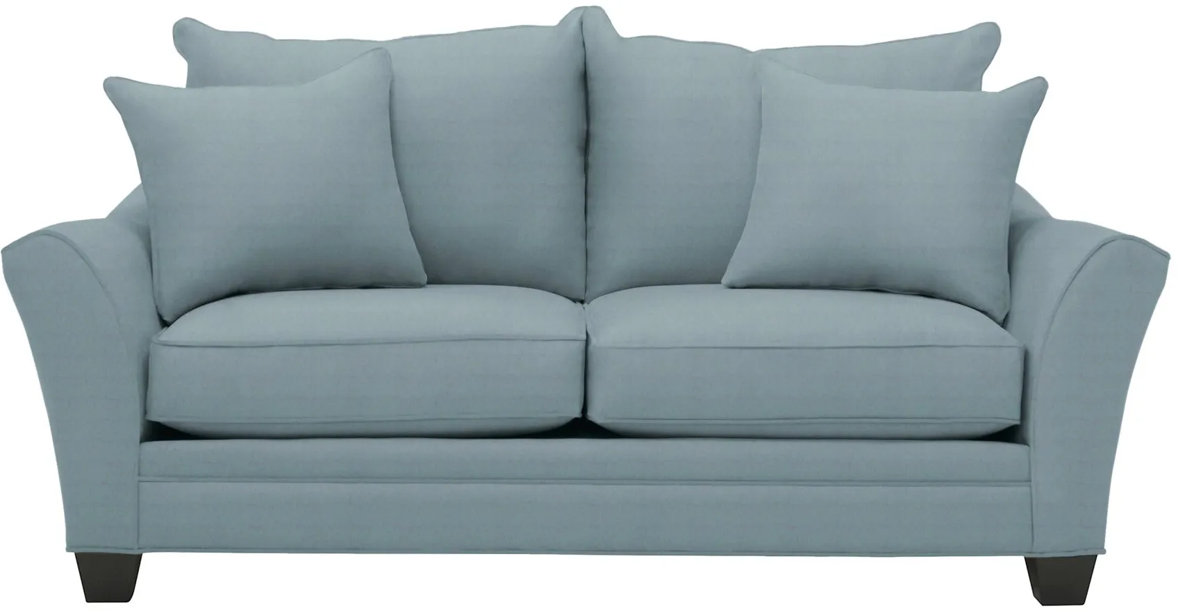 Briarwood Apartment Sleeper Sofa in Suede So Soft Hydra by H.M. Richards