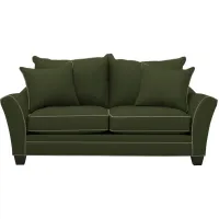 Briarwood Apartment Sleeper Sofa in Suede So Soft Pine/Khaki by H.M. Richards