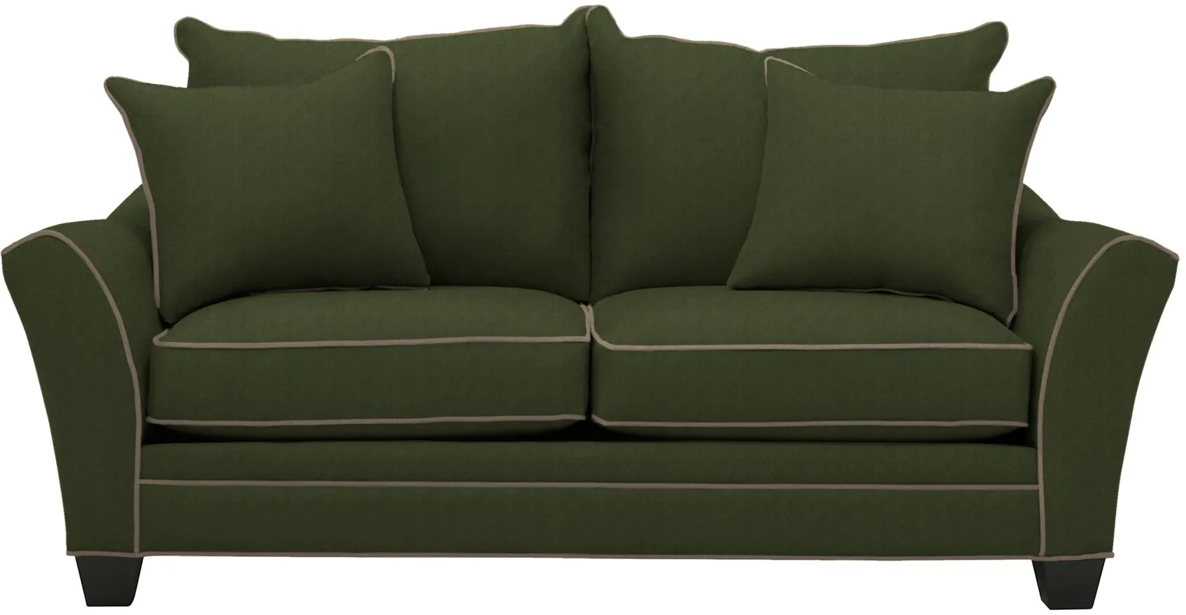 Briarwood Apartment Sleeper Sofa in Suede So Soft Pine/Khaki by H.M. Richards