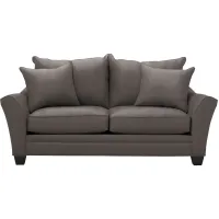 Briarwood Apartment Sleeper Sofa in Suede So Soft Slate by H.M. Richards