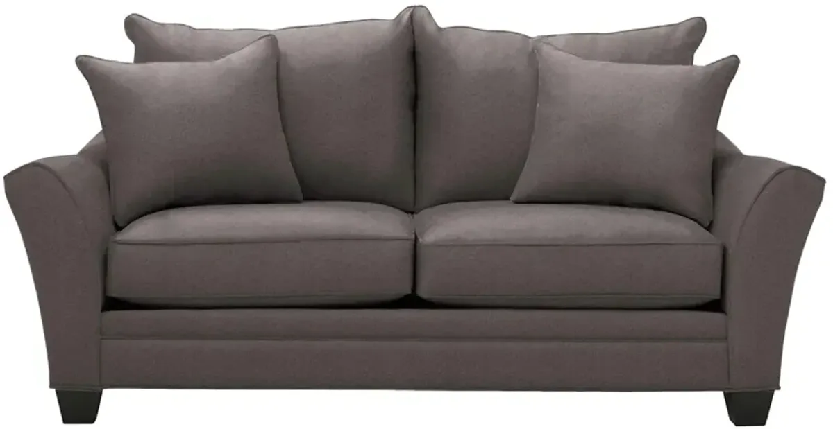 Briarwood Apartment Sleeper Sofa in Suede So Soft Slate by H.M. Richards