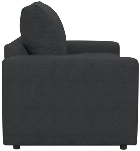 Melody Full Sleeper in Braxton Charcoal by Overnight Sofa.