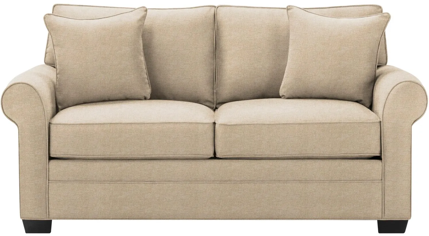 Glendora Full Sleeper Sofa in Santa Rosa Linen by H.M. Richards