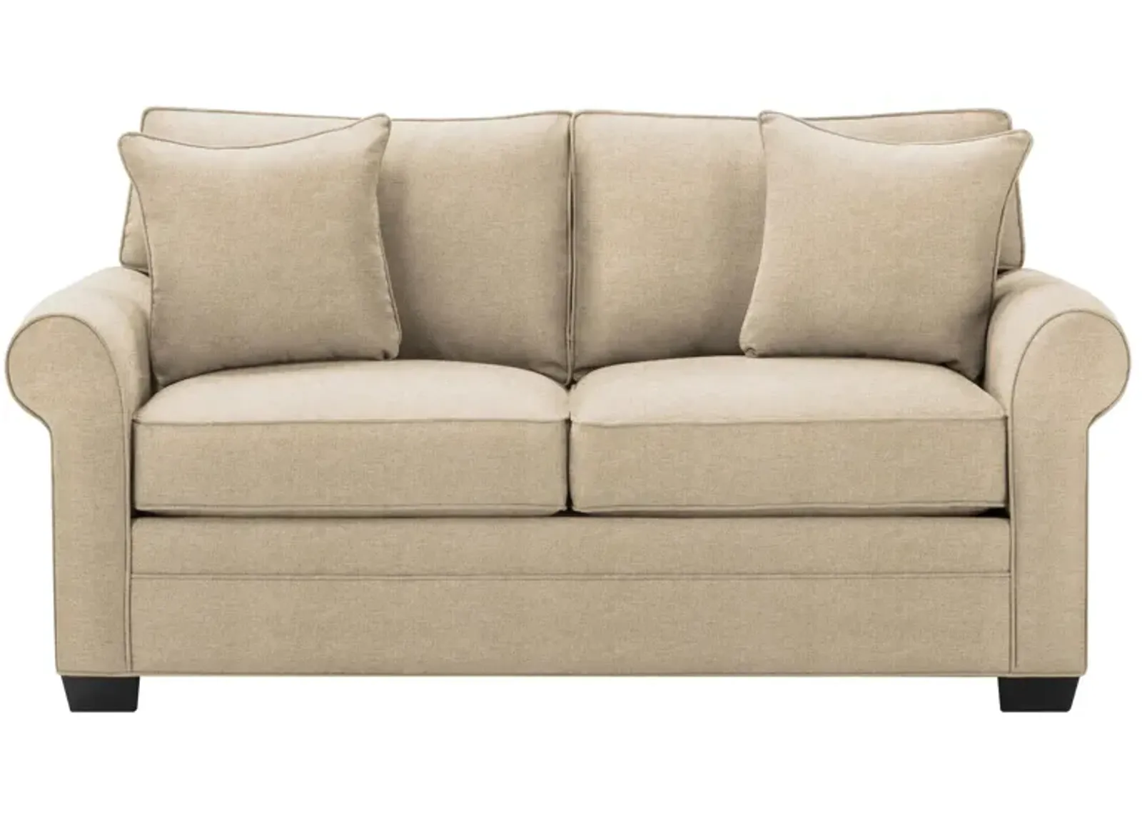 Glendora Full Sleeper Sofa in Santa Rosa Linen by H.M. Richards