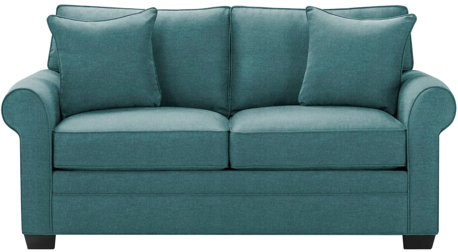 Glendora Full Sleeper Sofa in Santa Rosa Turquoise by H.M. Richards