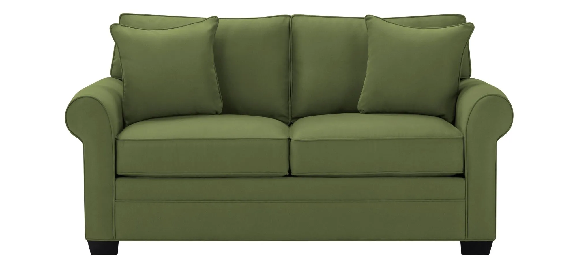Glendora Full Sleeper Sofa in Suede So Soft Pine by H.M. Richards