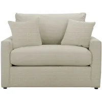 Melody Twin Sleeper in Conversation Ivory by Overnight Sofa.