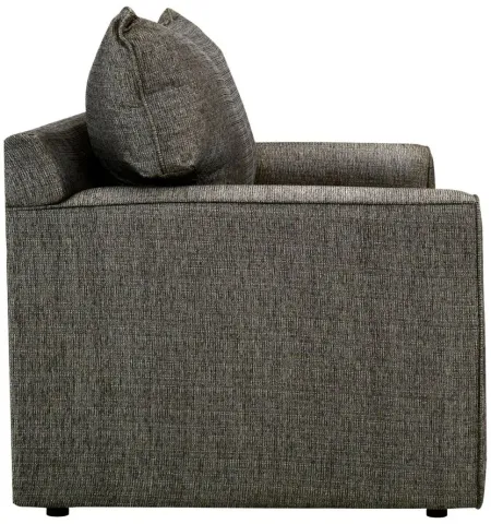 Trayce Chenille Twin Sleeper Chair in Stallion by Overnight Sofa.