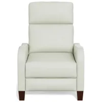 Dana Pushback Recliner in Pearl White by Sunset Trading