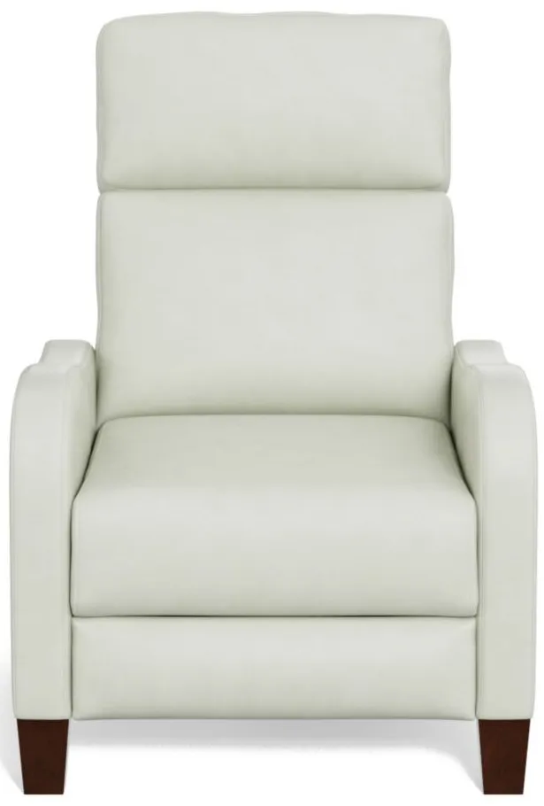 Dana Pushback Recliner in Pearl White by Sunset Trading