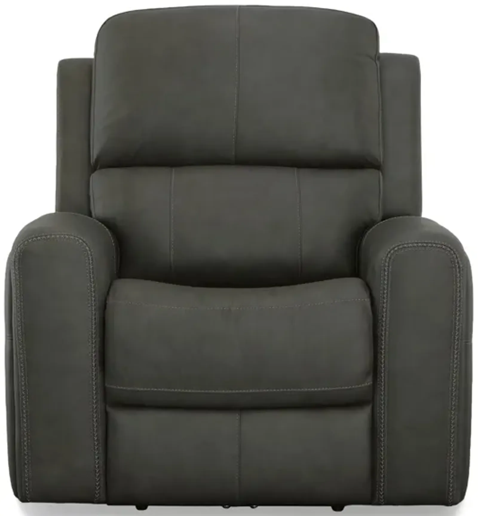 Linden Leather Power Recliner with Power Headrest and Lumbar